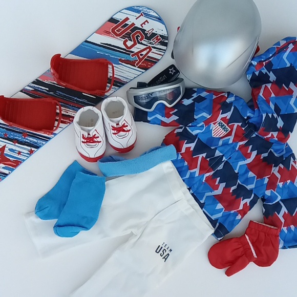 American Girl Team USA Snowboarding Set - Picture 6 of 16